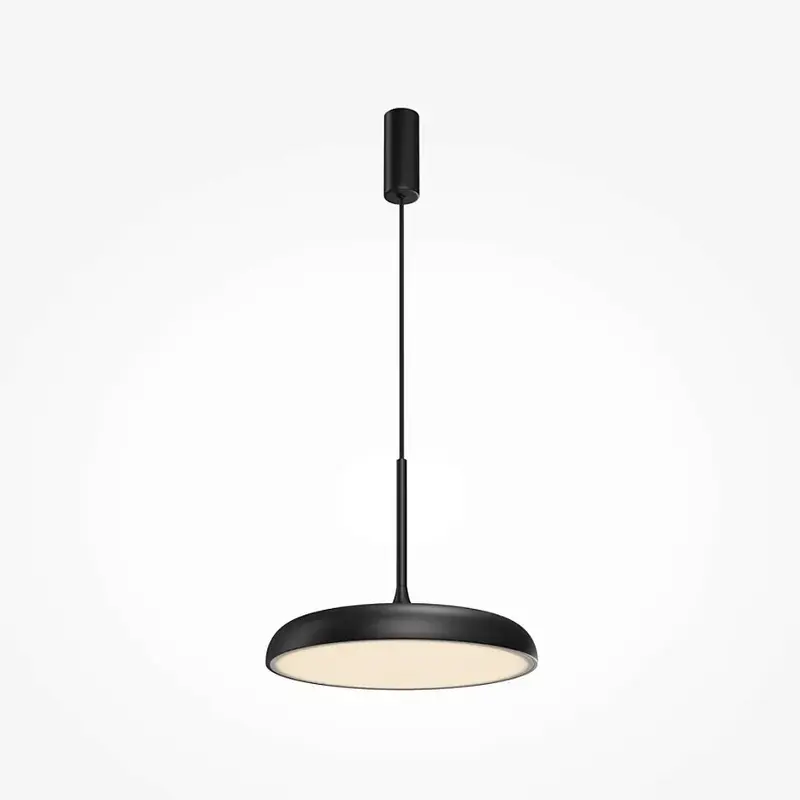 Pendelleuchte – Schwarzes Metall, 26 W LED, Warmweiß, Höhe 347 cm - Gerhard | Maytoni