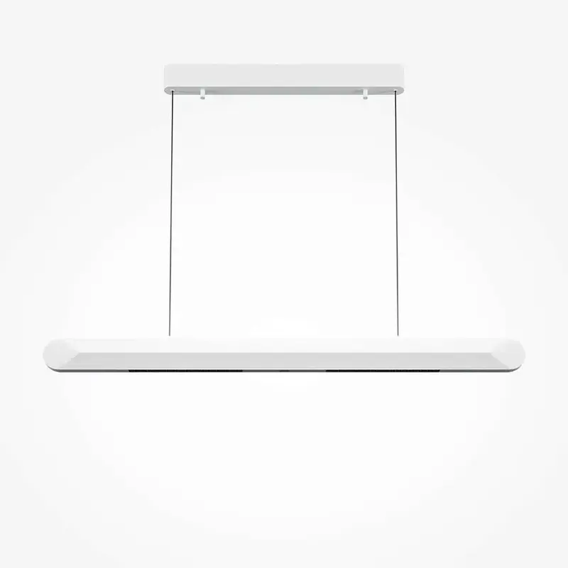 Pendelleuchte – Weiß Aluminium, Aluminium Gehäuse, Modernes Design - Motion | Maytoni