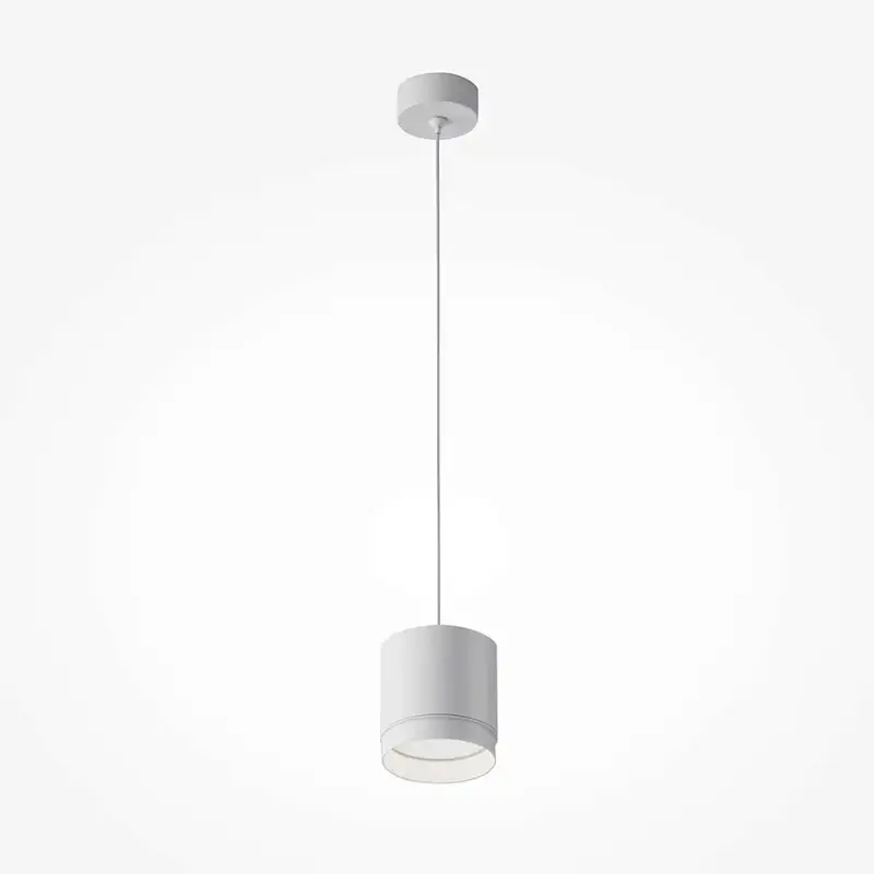 Pendelleuchte – Weißes Aluminium, 1×GX53 Fassung, 108,5 cm Höhe - Polar | Maytoni