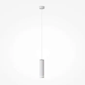 Pendelleuchte – Weißes Aluminium, 12 W Leistung, Neutralweiß, Ø7,9 cm - Orlo | Maytoni