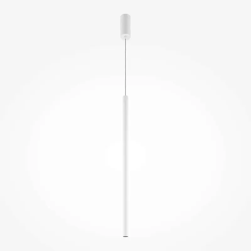 Pendelleuchte – Weißes Aluminium, 6 W Leistung, Neutralweiß, Ø3 cm - Pro Extra | Maytoni