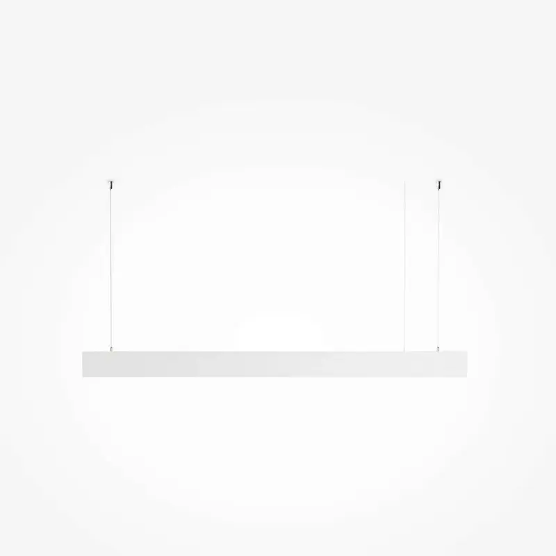 Pendelleuchte – Weißes Aluminium, Einstellbares Weißlicht, 158 cm Höhe - Basis | Maytoni