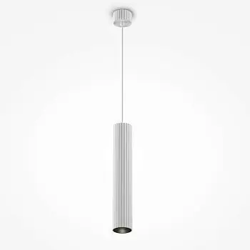 Pendelleuchte – Weißes Aluminium, GU10 Fassung, 143 cm Höhe - Calipso | Maytoni