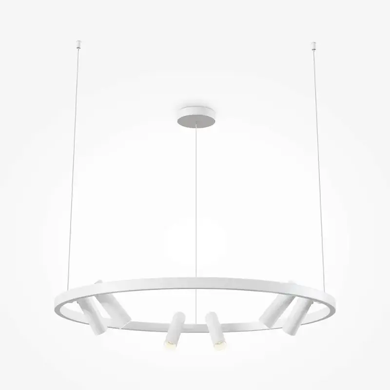 Pendelleuchte – Weißes Finish, Aluminium Rahmen, 42 W LED, IP20 Schutz - Satellite | Maytoni