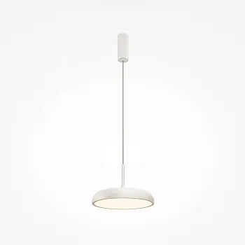 Pendelleuchte – Weißes Metall, 19 W LED, Warmweiß, Höhe 335 cm - Gerhard | Maytoni