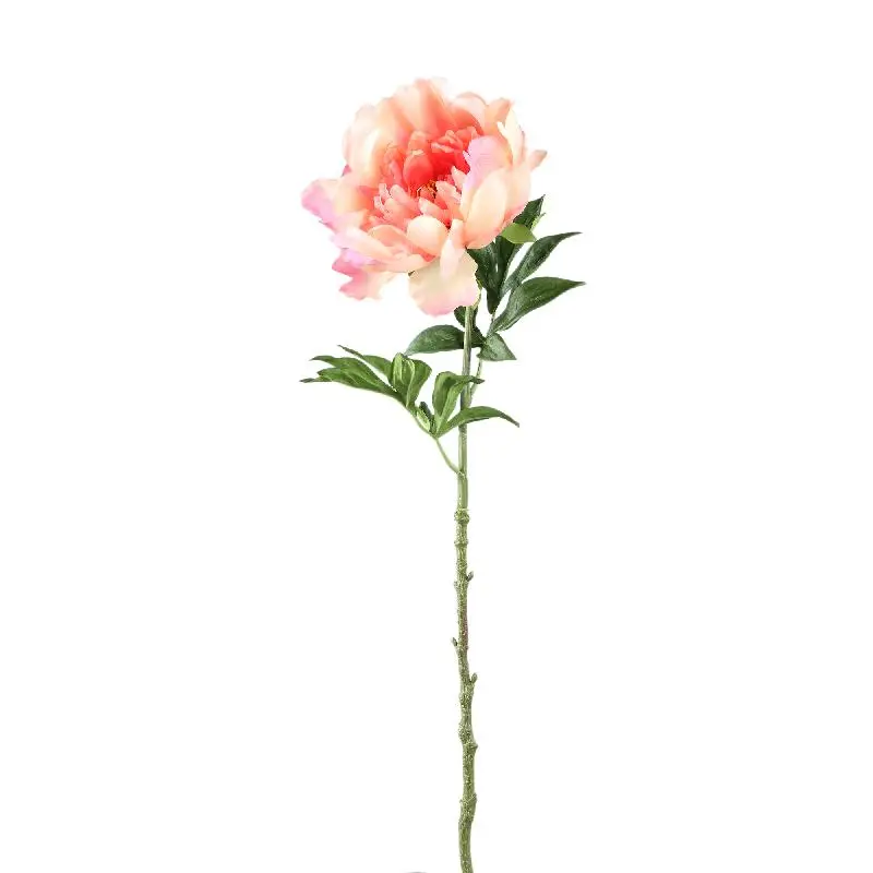 Pfingstrosenblume – Hellrosa Pfingstrosenzweig aus Polyester | PTMD