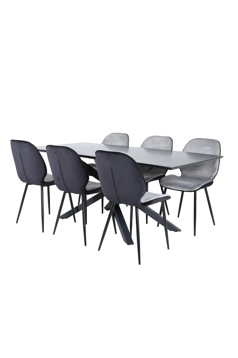 Piazza Rechteckiger Esstisch Set Rechteckiges Essgruppen Set