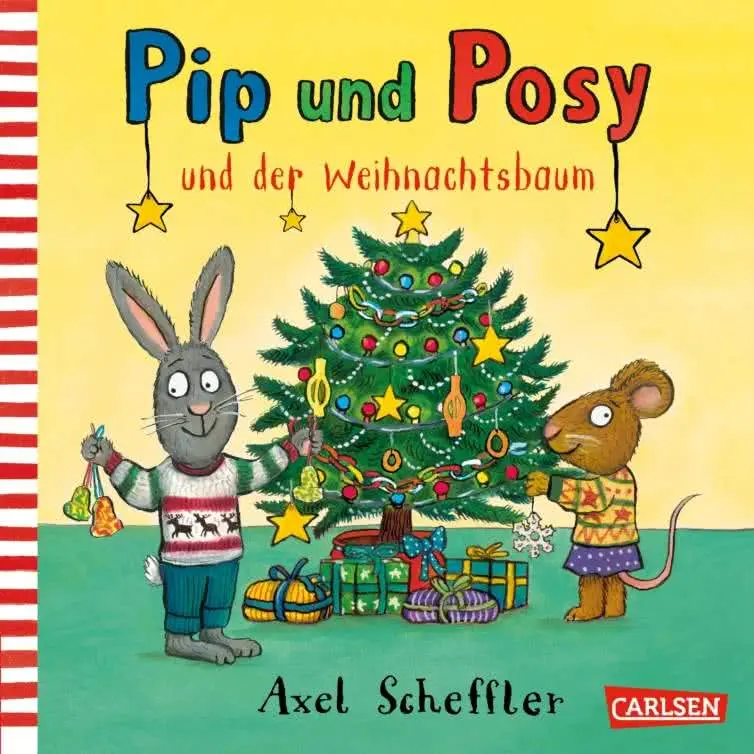 Pip und Posy und der Weihnachtsbaum (Pappe)