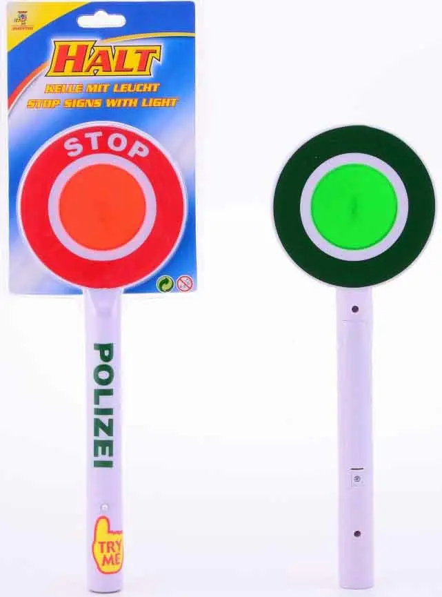 Polizeikelle mit Licht