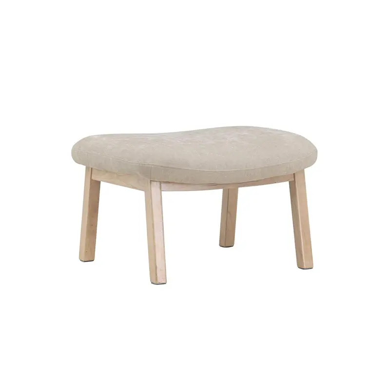 Polsterhocker Rile - Beige
