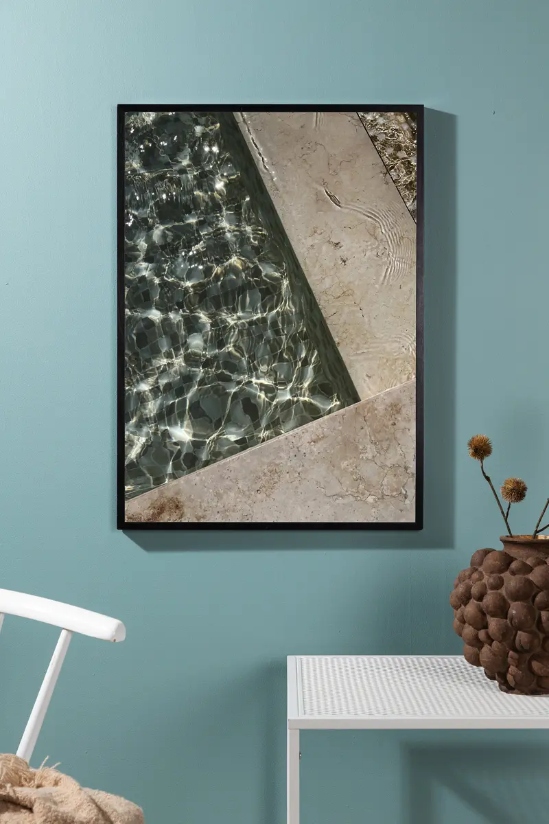 Pool Poster Wanddekoration