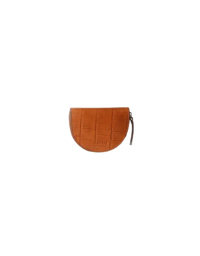 Portemonnaie Coin Purse Laura I Cognac Croco