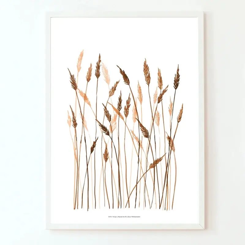 Poster - Wildes Getreide