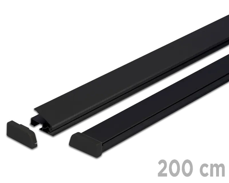 Posterleisten Standard schwarz | 60 bis 200 cm