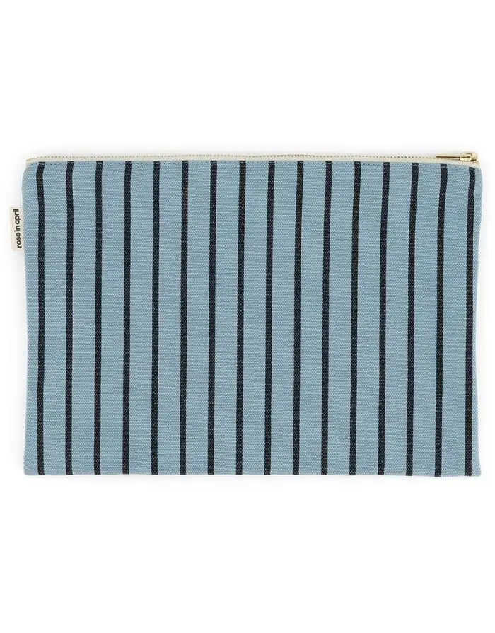 Pouch Lili I Stripes Tennis Sky Blue