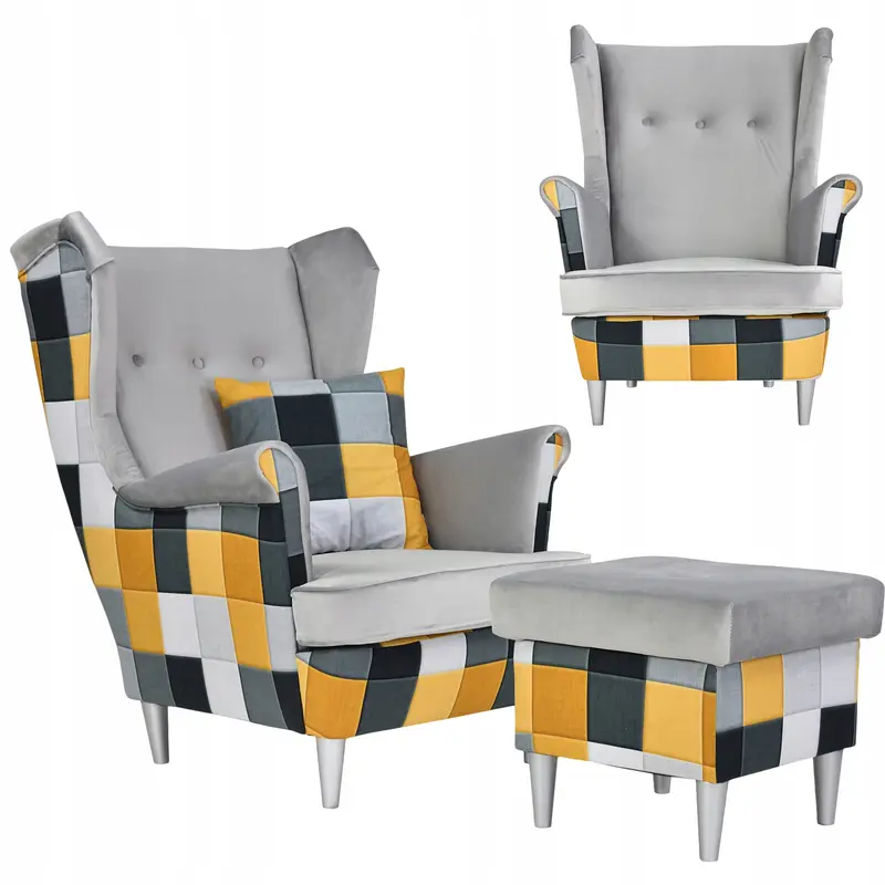 Pouf Ari Fußhocker Ausführung M128 / ROYAL 26