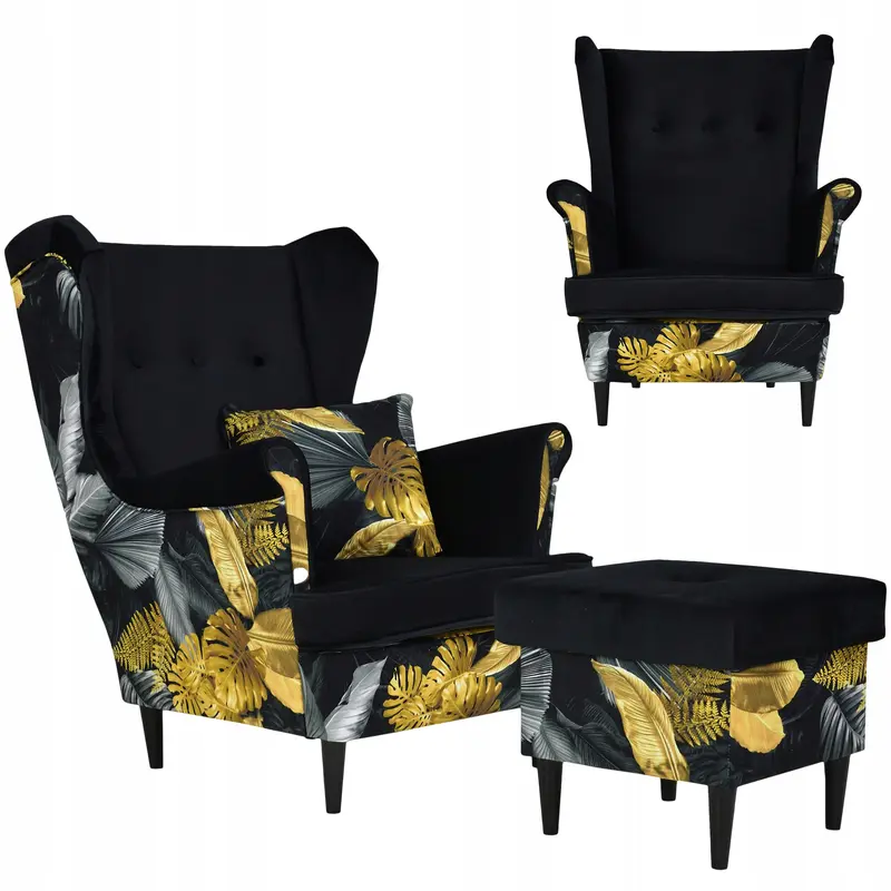 Pouf Ari Fußhocker Ausführung POLY 3 / ROYAL 31
