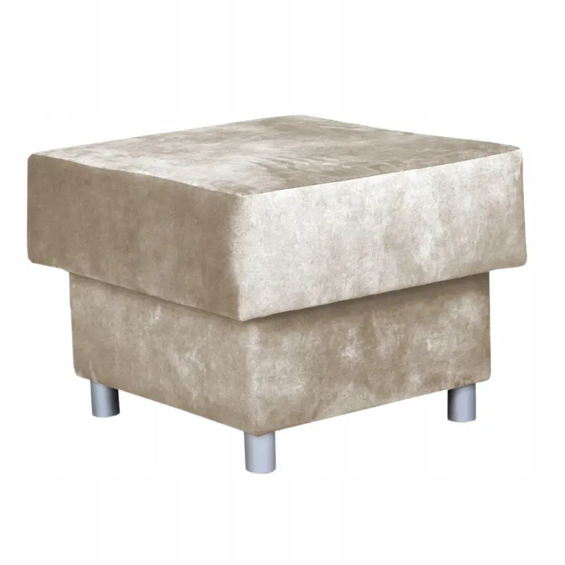 Pouf mit Stauraum Alicja beige Bonell-Federkern Stauraum Ausführung ALICJA AURA02