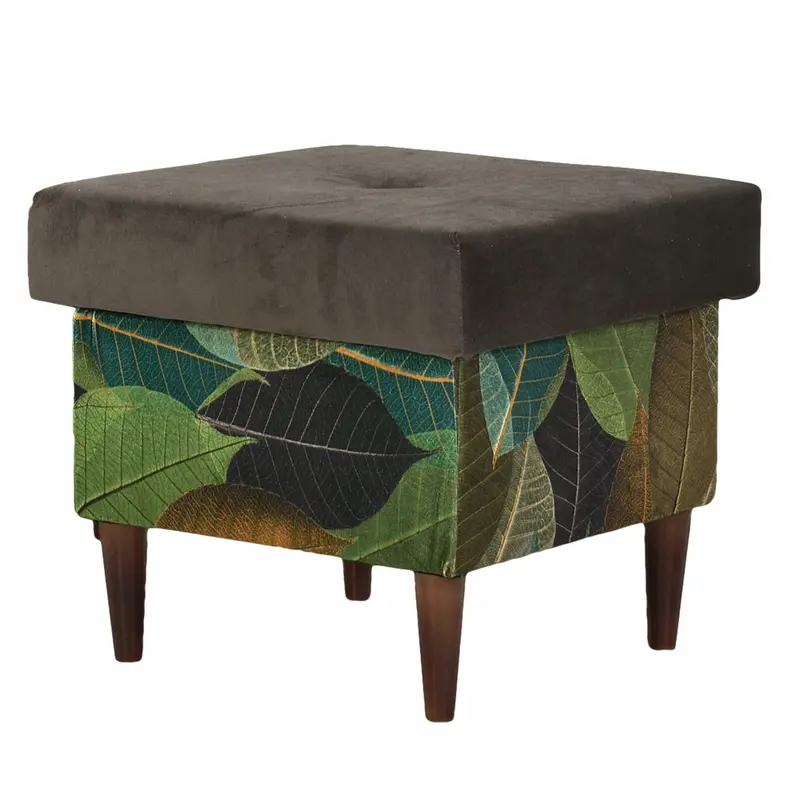 Pouf mit Stauraum Ari rosa Stauraum Fußhocker Ausführung LEAF 2 / TRINITY 08