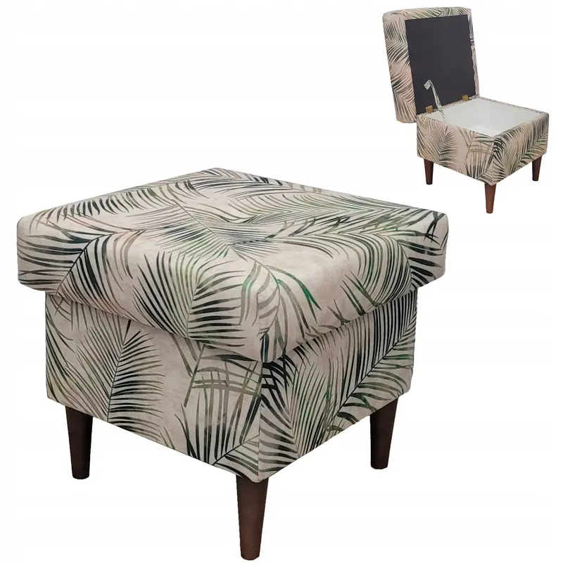 Pouf mit Stauraum Ari rosa Stauraum Fußhocker Ausführung M122