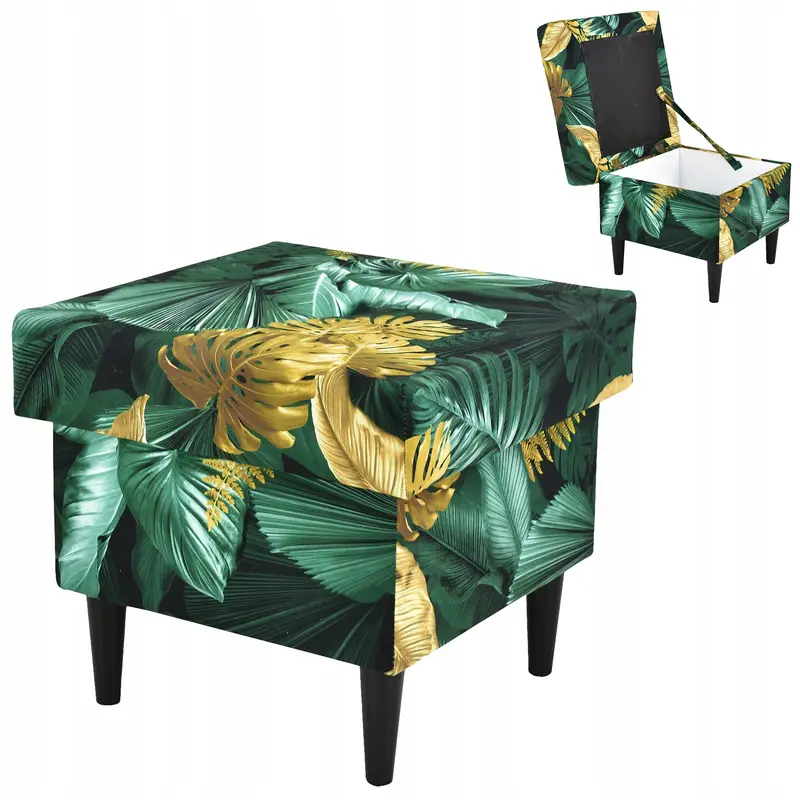 Pouf mit Stauraum Ari rosa Stauraum Fußhocker Ausführung POLY 7