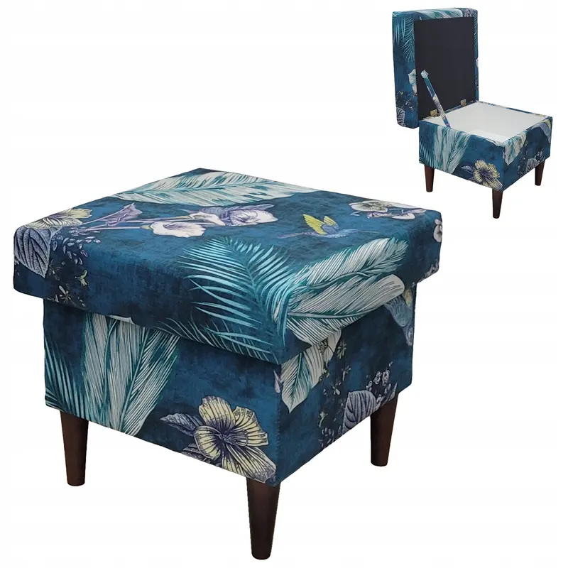 Pouf mit Stauraum Ari rosa Stauraum Fußhocker Ausführung SPRING 1