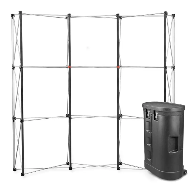 Premium Magnetic Pop-Up 3 x 3 gebogen im Thekenkoffer