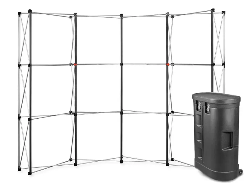 Premium Magnetic Pop-Up 3 x 4 gebogen im Thekenkoffer