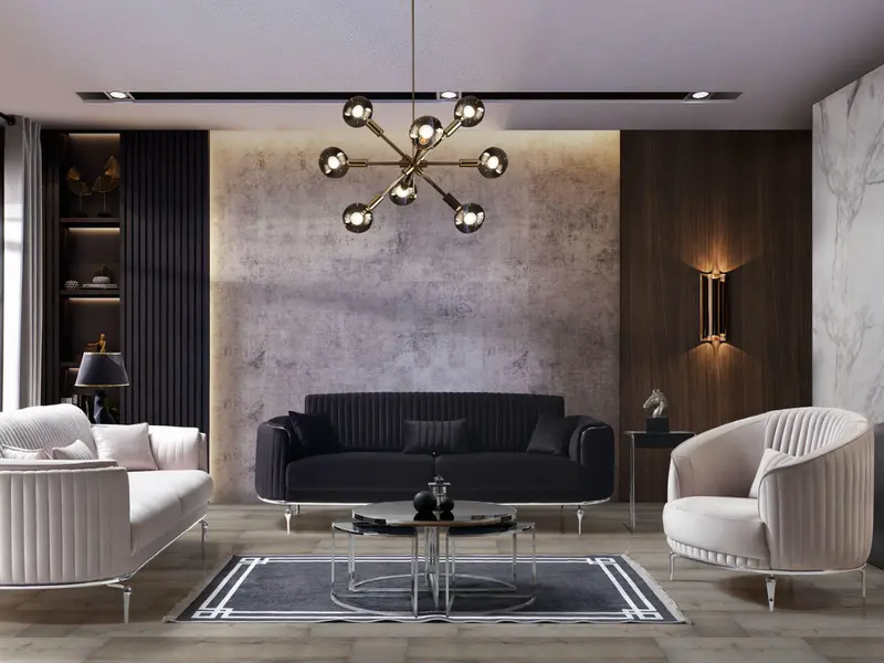 Prestij Couchgarnitur (3+3+1)