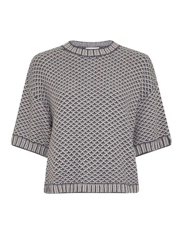 Pullover Catina Pilla 2/4 I India Ink/Oat