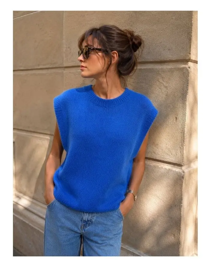 Pullunder I Blue