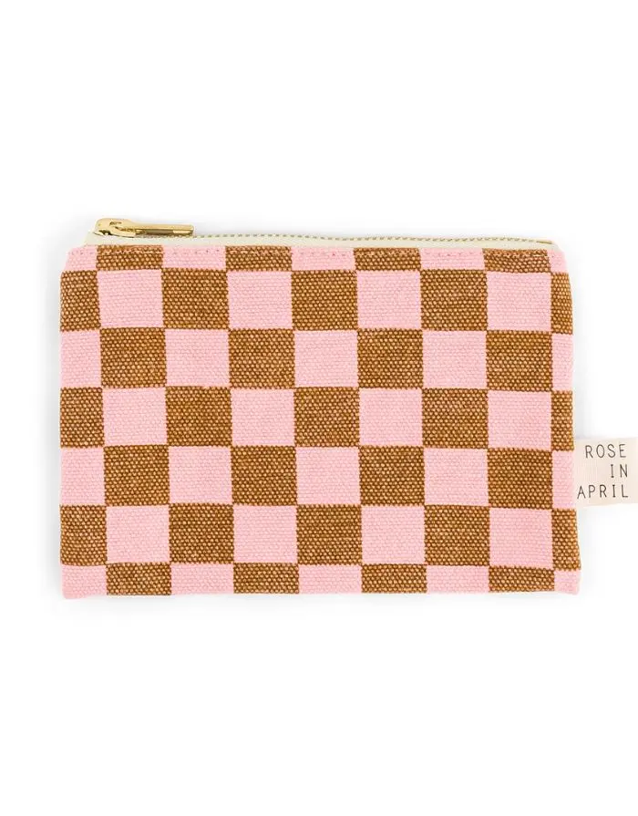 Purse Marie I Checks Strawberry Caramel