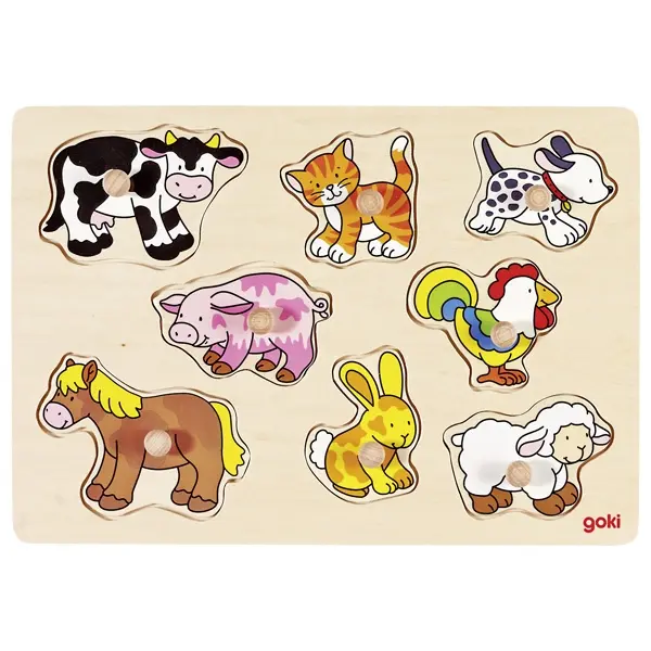 Puzzle Holz Bauernhof