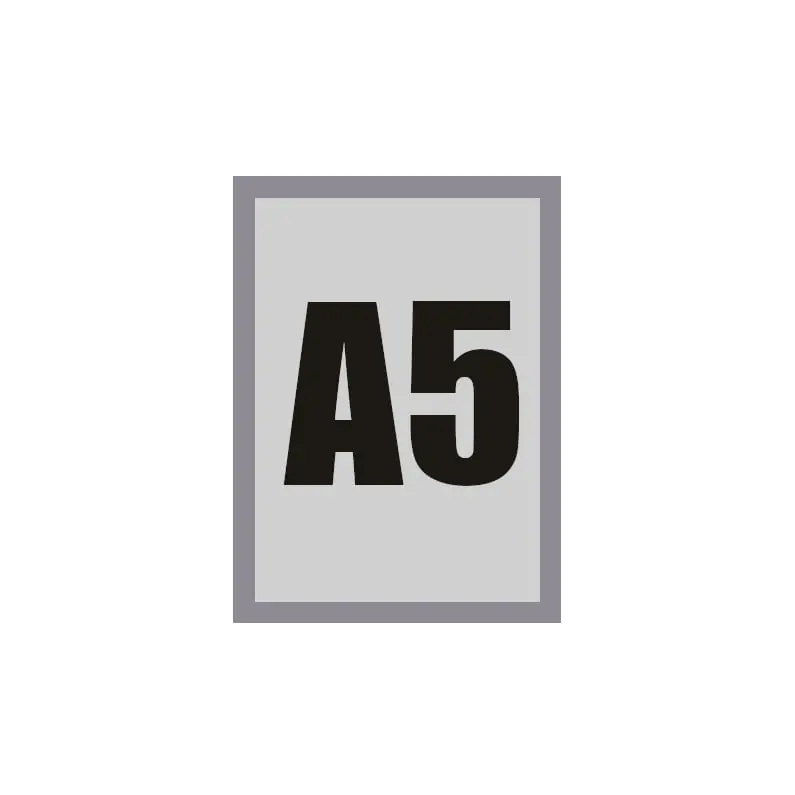Rahmen MAGNETIC A5 - silber