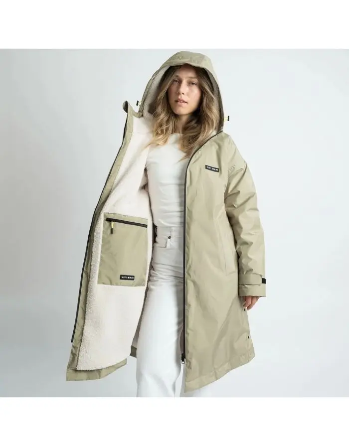 Rain Parka I Pale Olive
