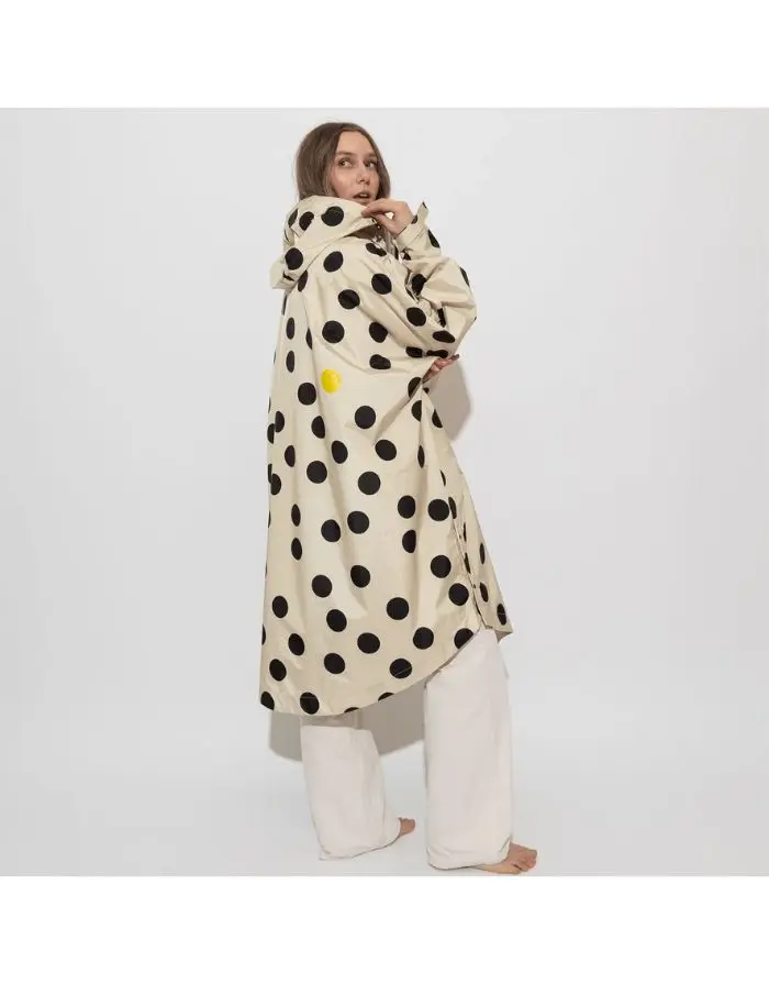 Raincoat I Dots Black/Sand