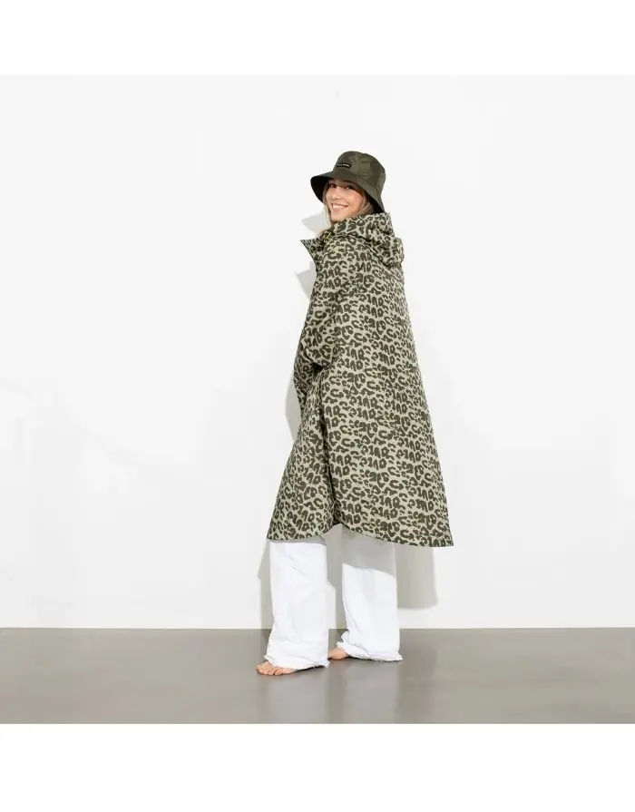 Raincoat I Leo Splashes Olive/Pale Olive
