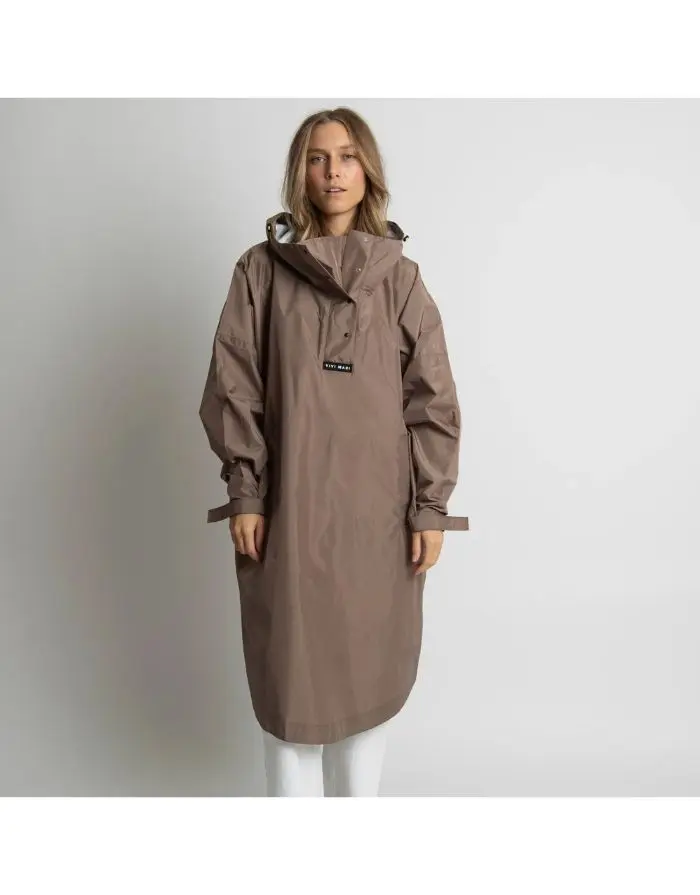 Raincoat I Solid Dark Mushroom