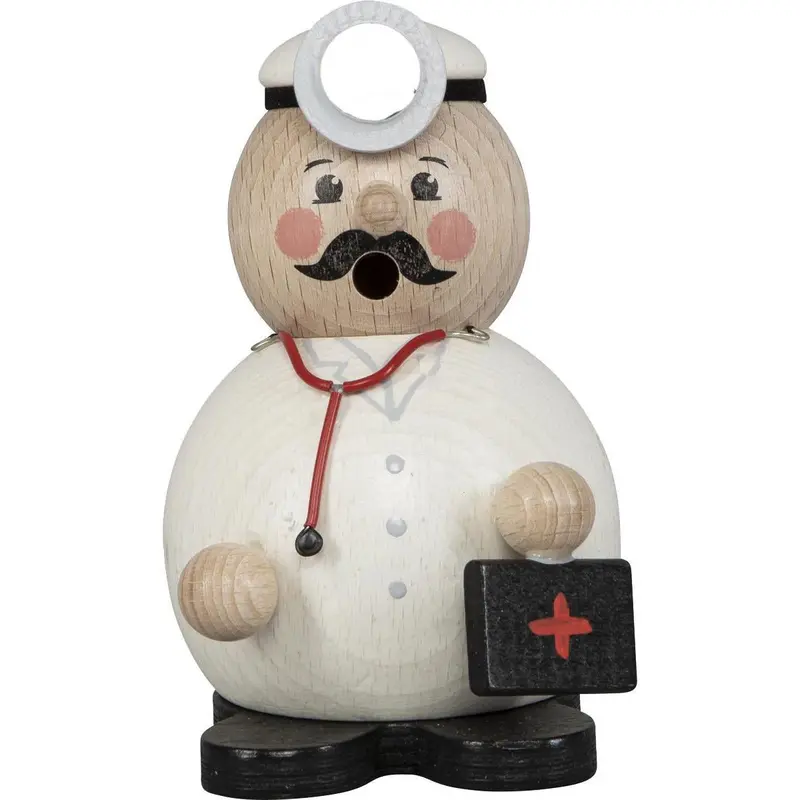 Räuchermännchen "Arzt", 12 cm