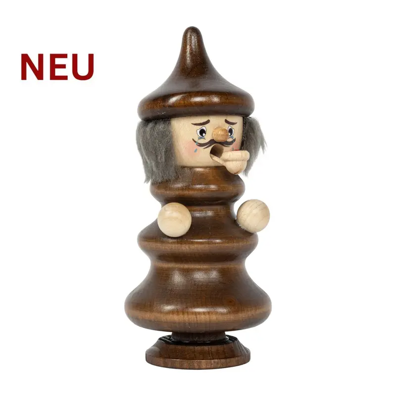 Räuchermännchen "Baumwichtel", braun, 16 cm
