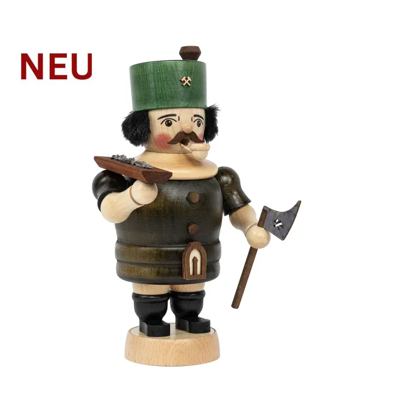 Räuchermännchen "Bergmann", farbig, 20 cm