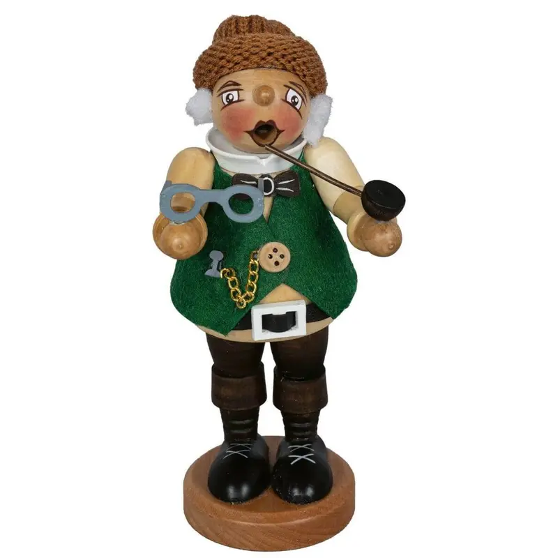 Räuchermännchen "Dickbauch Opa", farbig, 16 cm