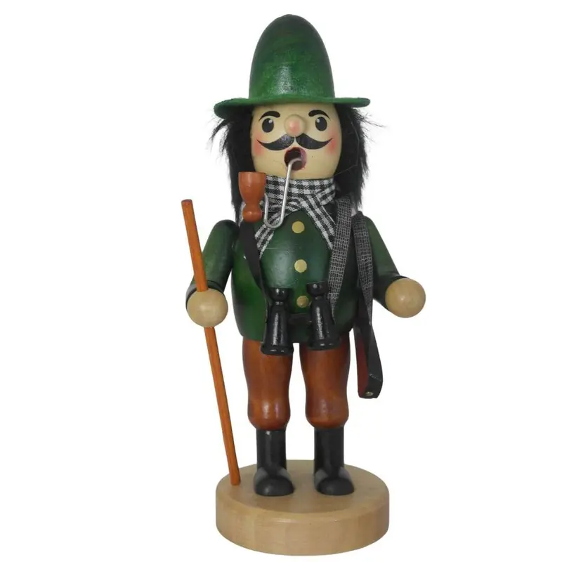 Räuchermännchen "Jäger", farbig, 19 cm