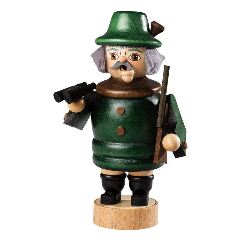 Räuchermännchen "Jäger", farbig