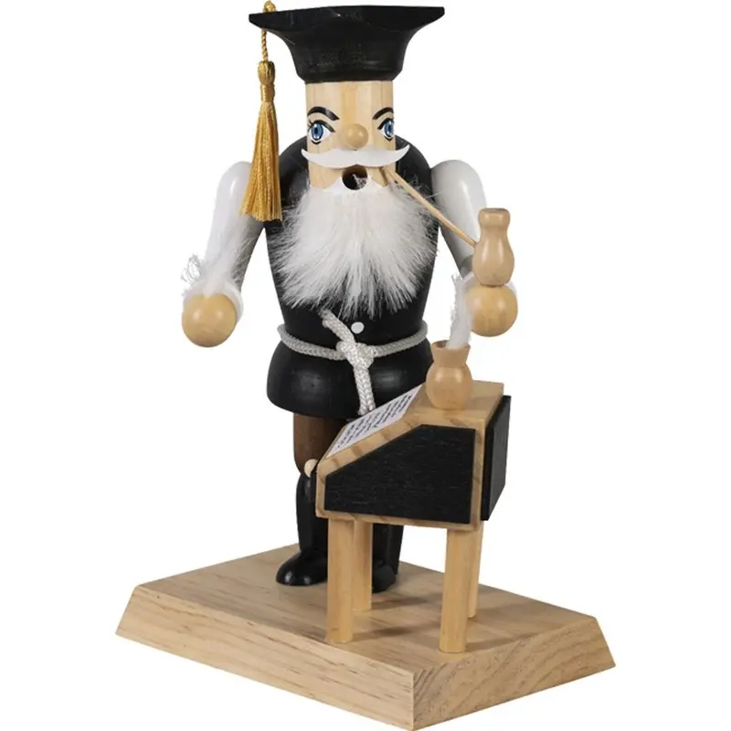 Räuchermännchen "Lehrer", farbig, 23 cm
