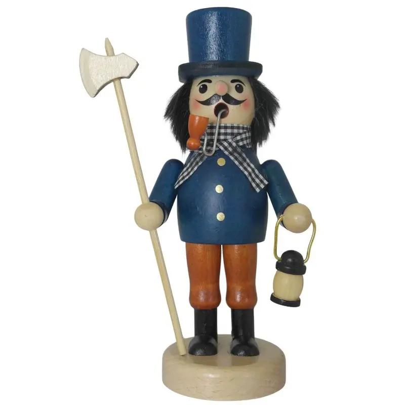 Räuchermännchen "Nachtwächter", farbig, 19 cm