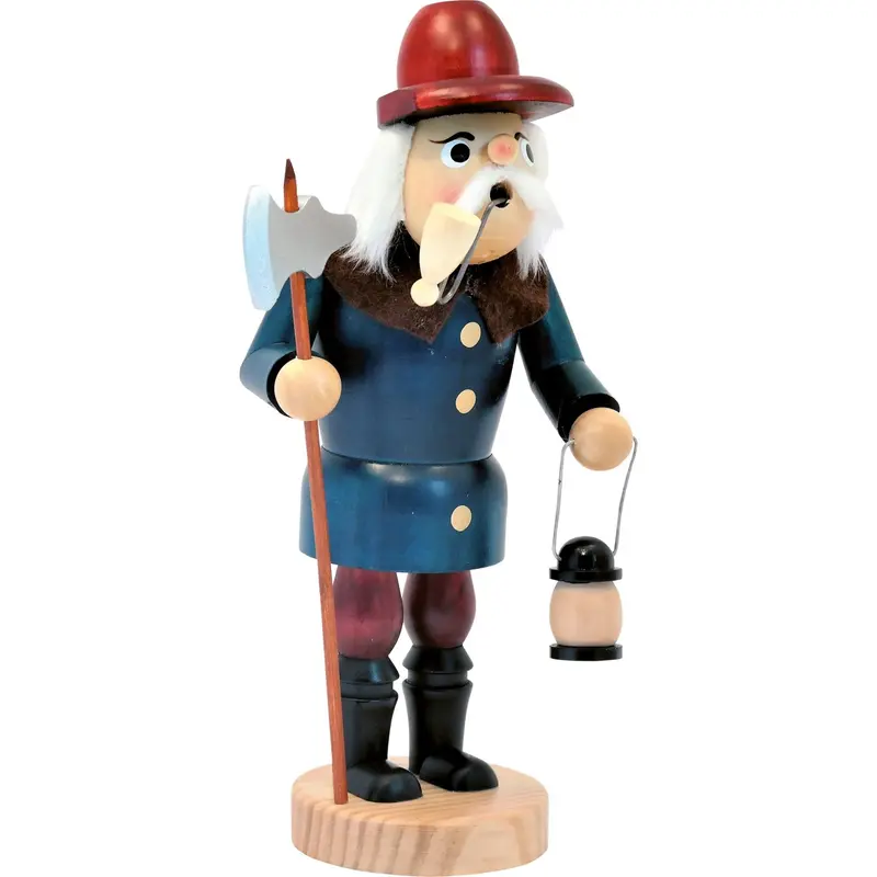 Räuchermännchen "Nachtwächter", farbig, 30 cm