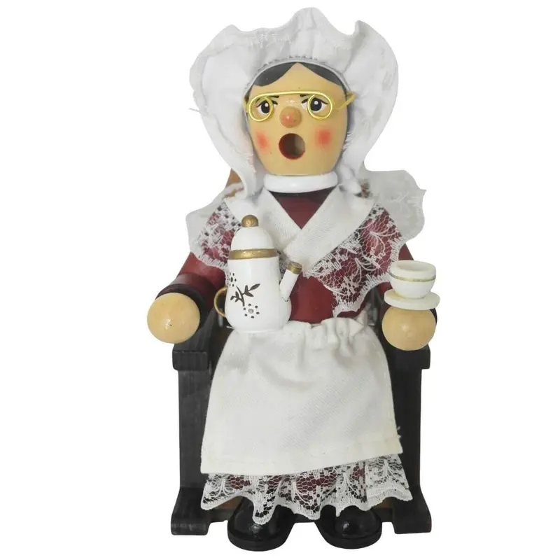 Räuchermännchen "Oma im Schaukelstuhl", 16 cm
