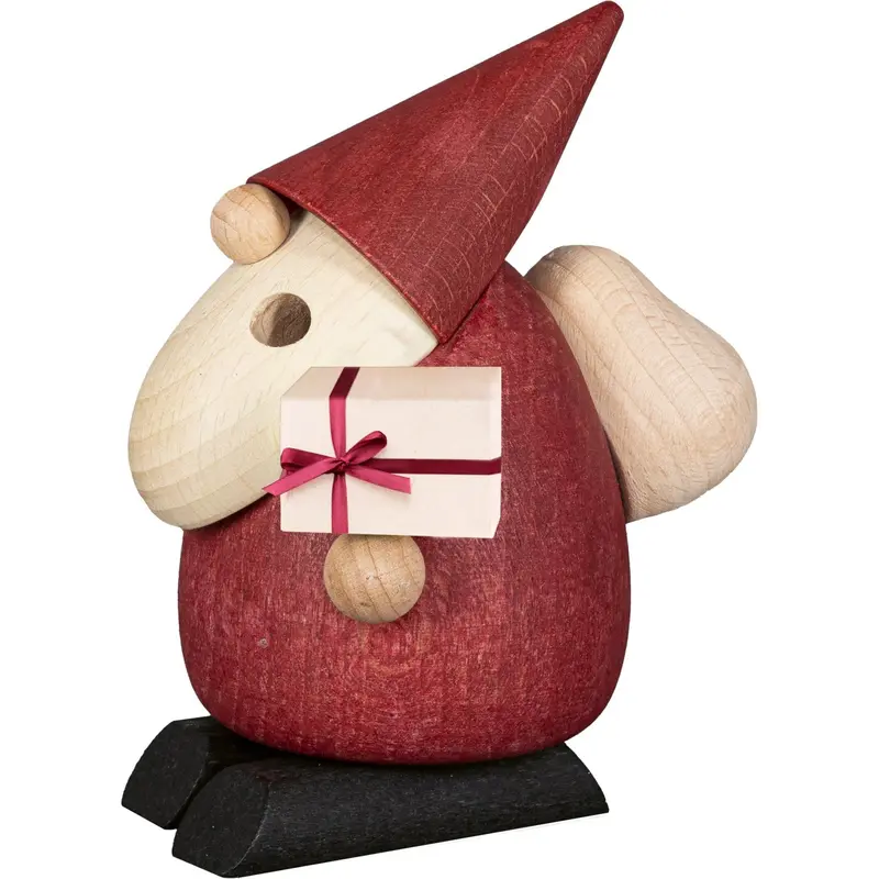 Räuchermännchen "Weihnachtsmann-Bescherung"