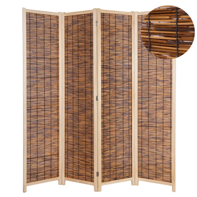 RAUMTEILER "GRAN PLAYA" | Schilfrohr, 170x160 cm | Paravent | Farbe
